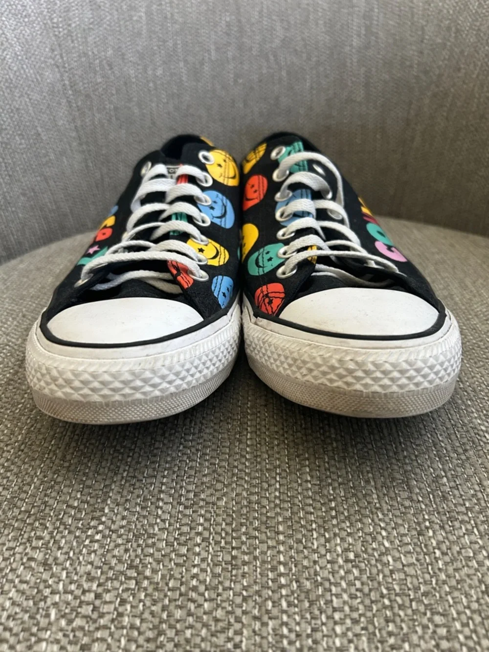 Converse Chuck Taylor All Star Low "Happy Faces" Sneakers - Picture 5 of 7